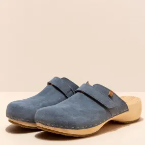 El Naturalista, SHOKUNIN, Clog, Lux Suede Leather, Vaquero