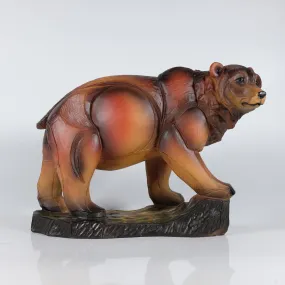 Engraved Canadian  Bear Figurine