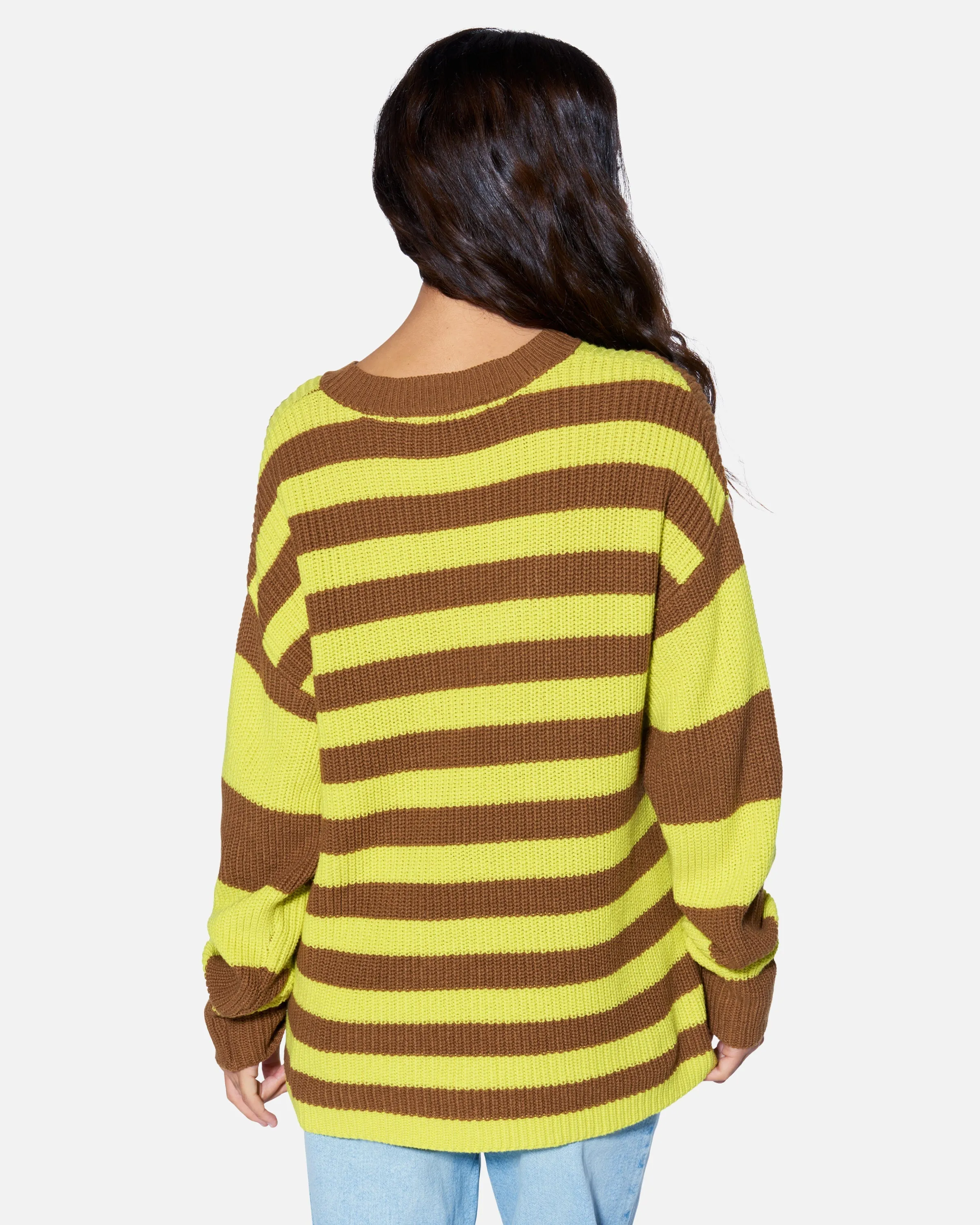 ESSENTIAL SERENA STRIPE SWEATER