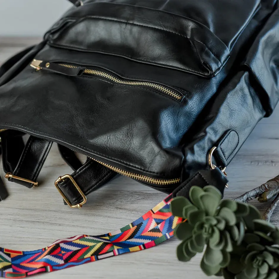 Essentially a Must Vegan Leather Backpack