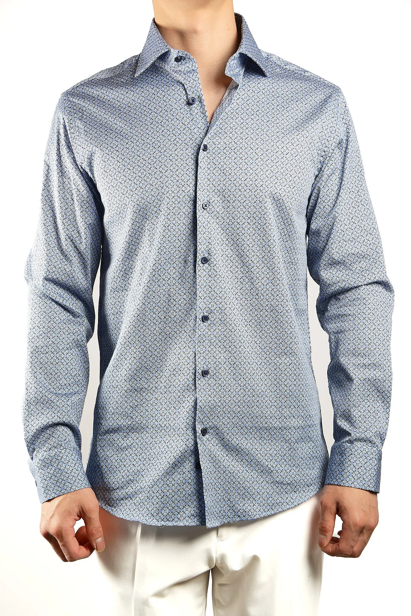 EURO SATEEN LS SPORT SHIRT