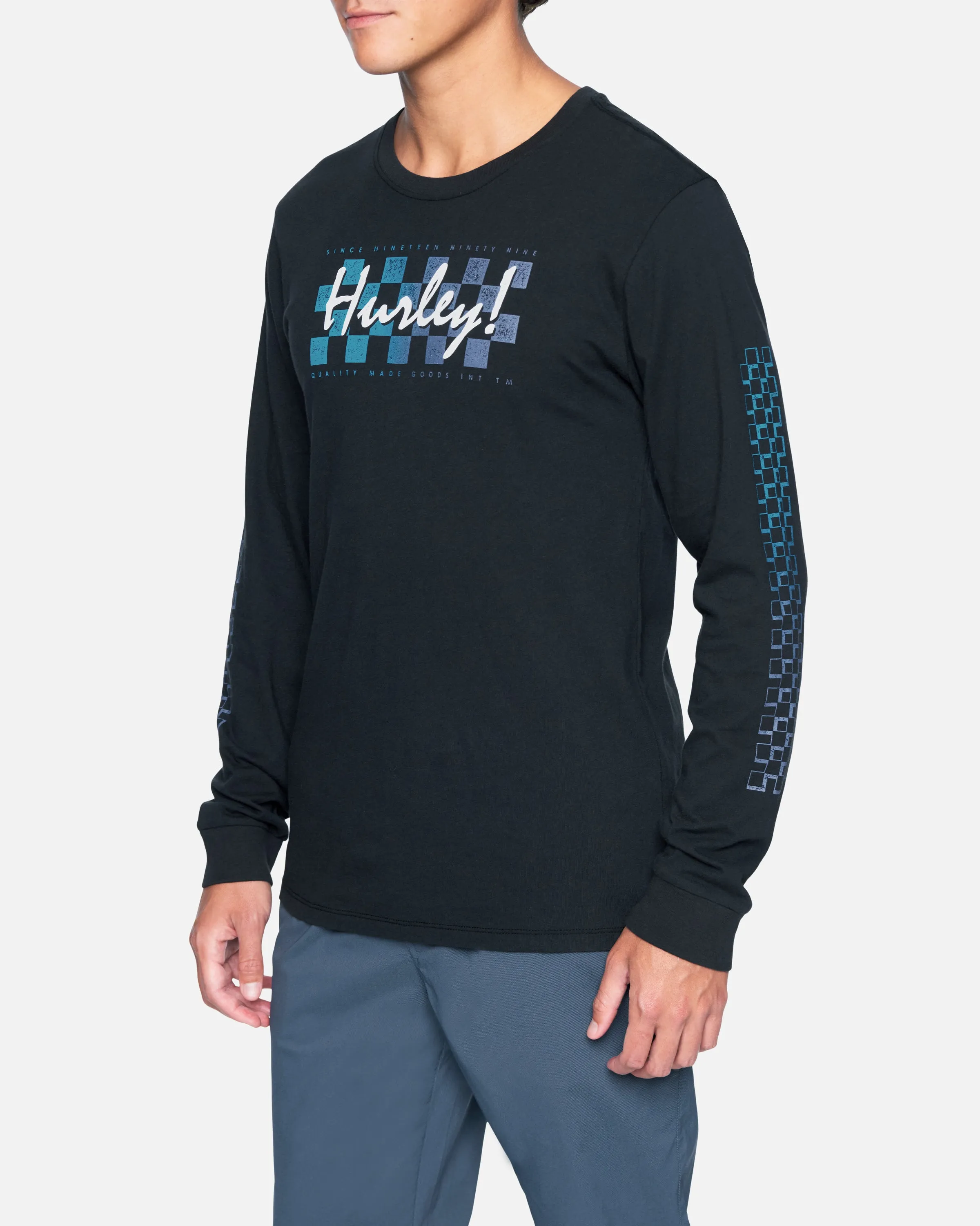 Everyday Washed Finishline Long Sleeve T-Shirt