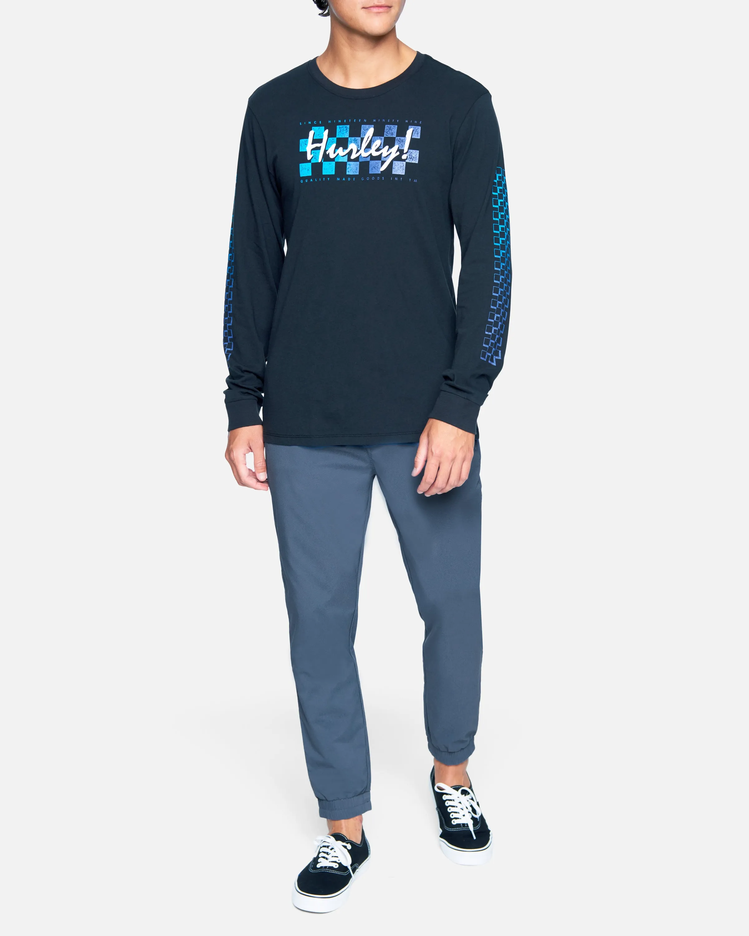 Everyday Washed Finishline Long Sleeve T-Shirt