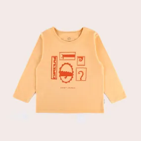 Exhibit A longsleeve Tee-Peach