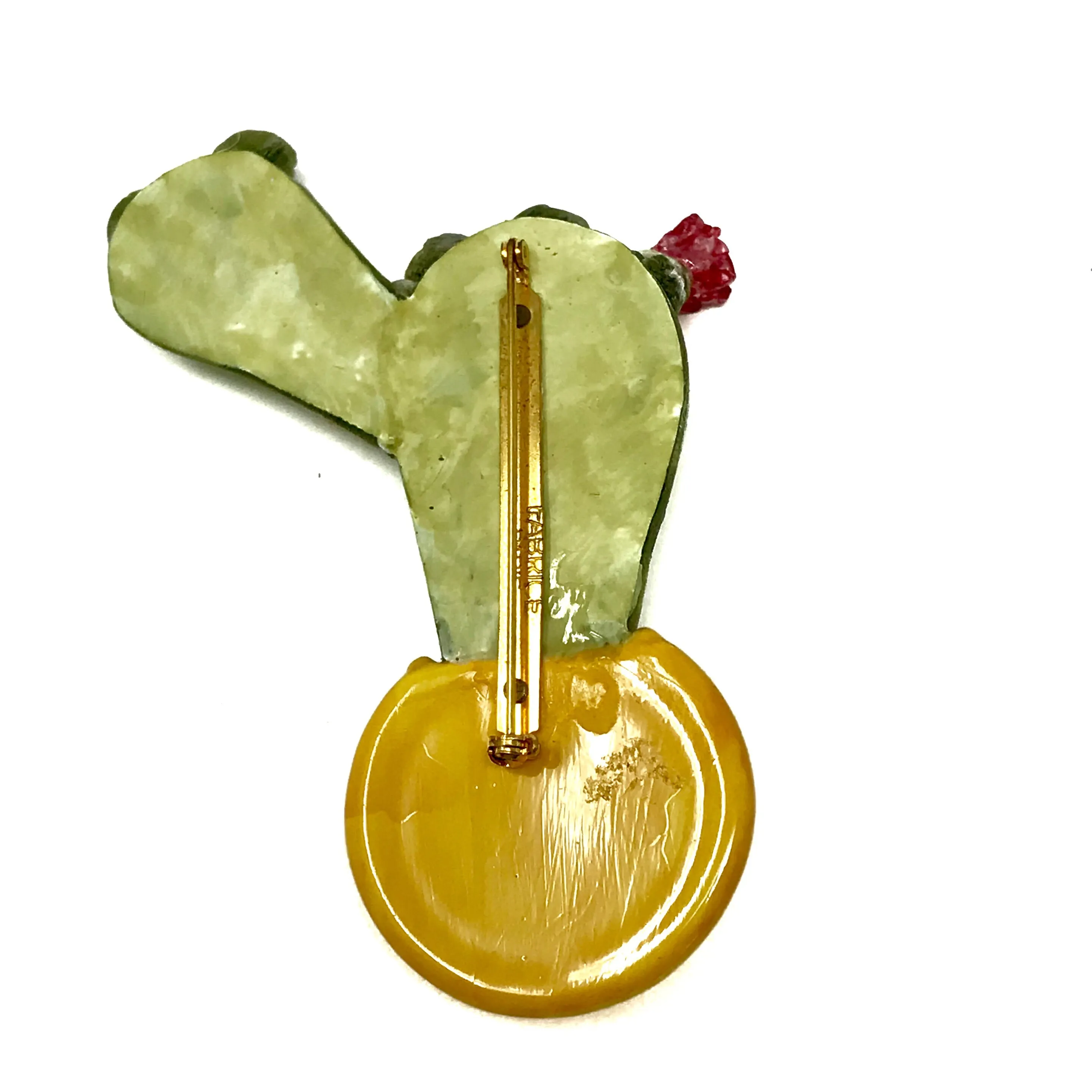 Fabrice Paris Cactus Brooch Pin