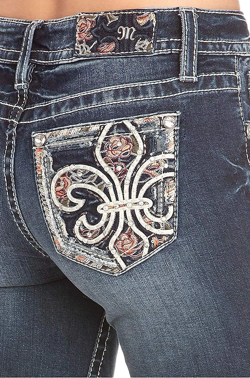 Floral Fleur Bootcut Jeans