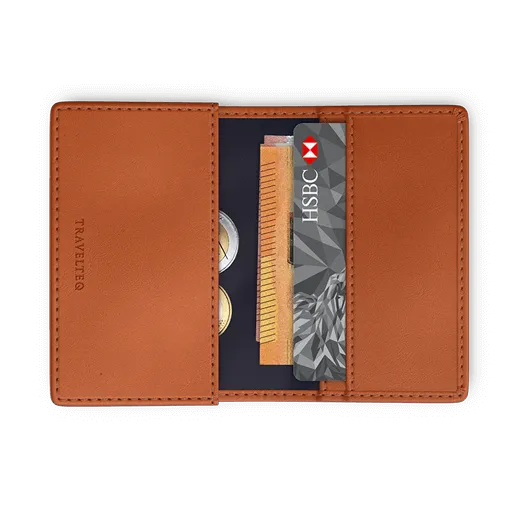 Folding Wallet - Cognac