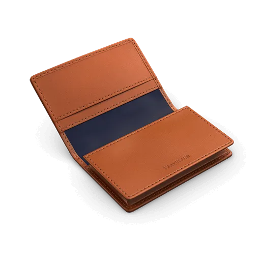 Folding Wallet - Cognac