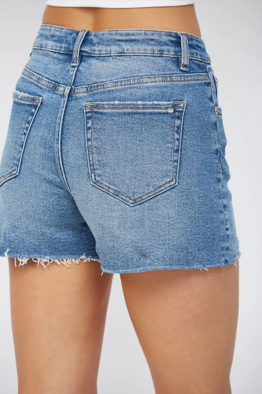 Ginny High Rise Cut Off Shorts