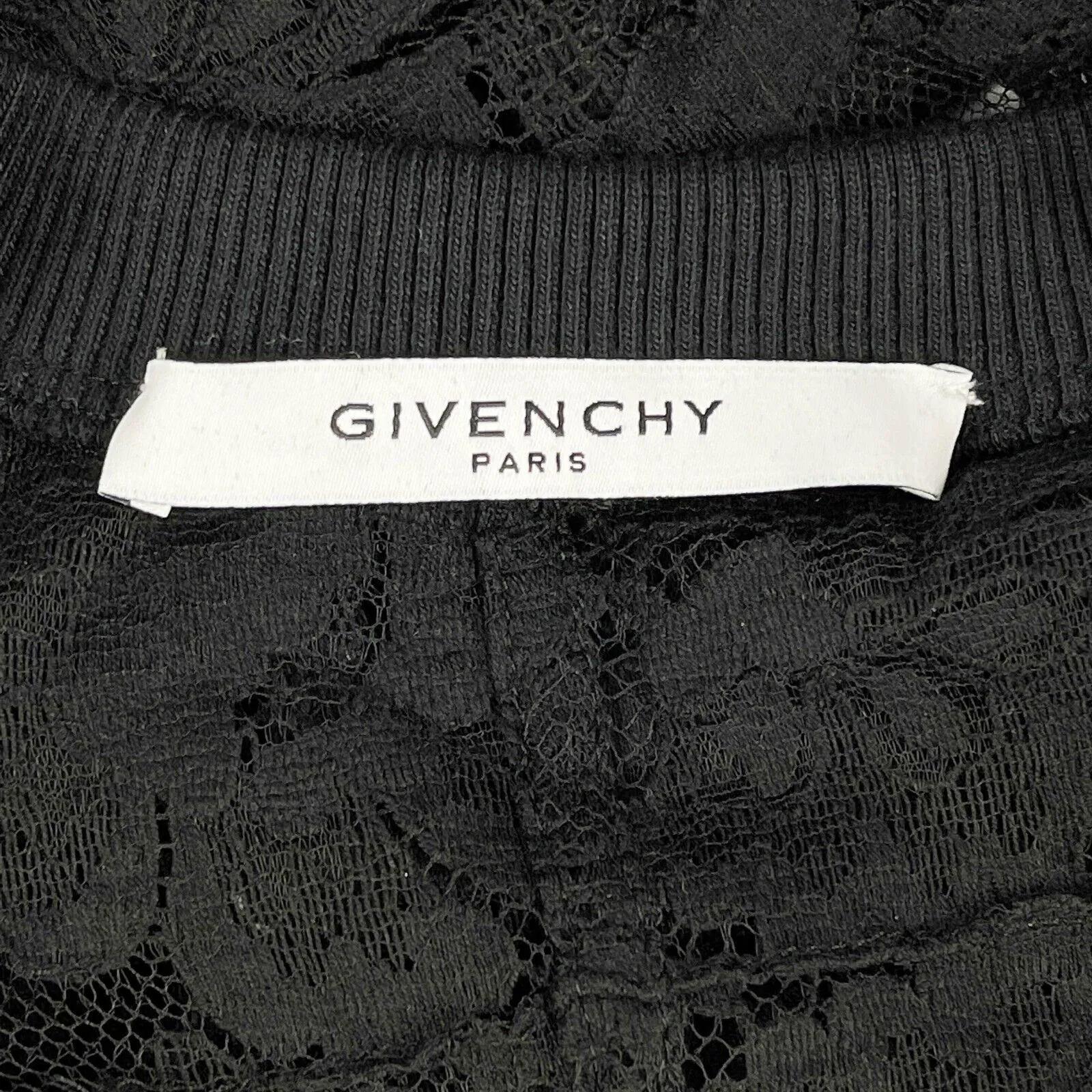 Givenchy - Pristine - Zipper Lace Long Sleeve - 36- US S - Top Shirt