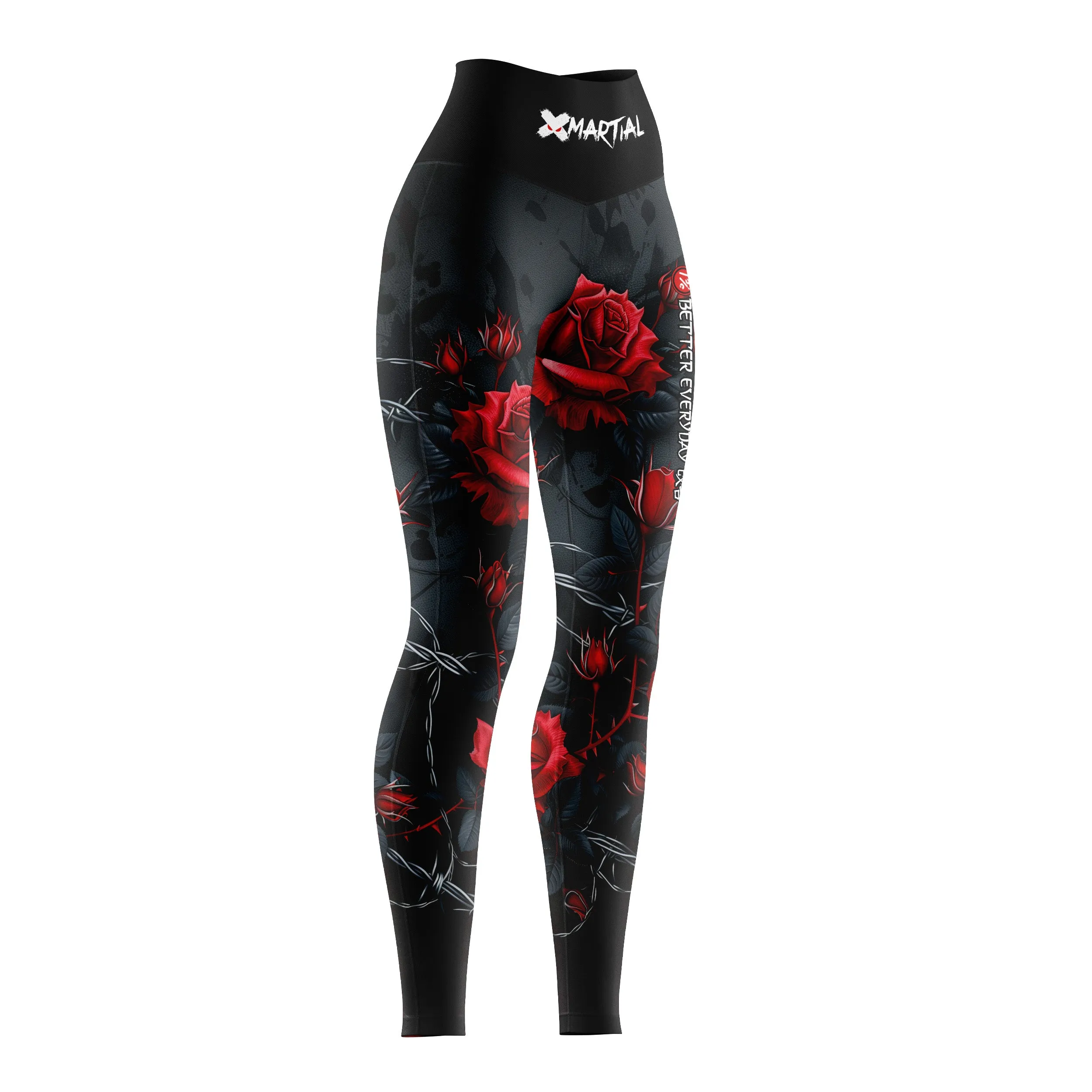 Goth Rose Women's BJJ Spats