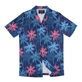 Grateful Dead | Mesh Button Down | Palm Tree Stealie