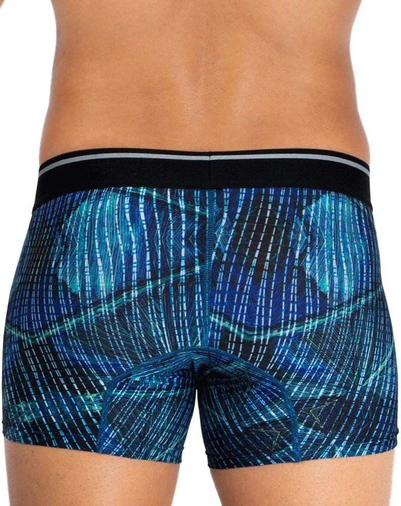 Hawai 42173 Printed Microfiber Trunks Royal Blue