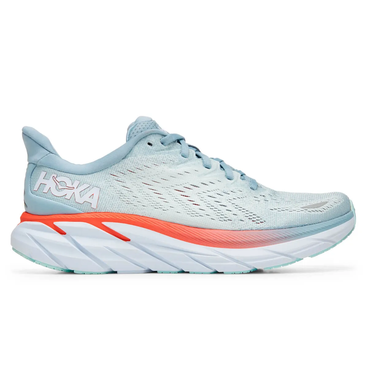 Hoka Clifton 8 Womens | Blue Fog / Plein Air