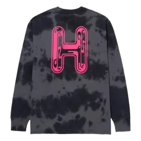 HUF COMMON H L/S TEE-BLACK