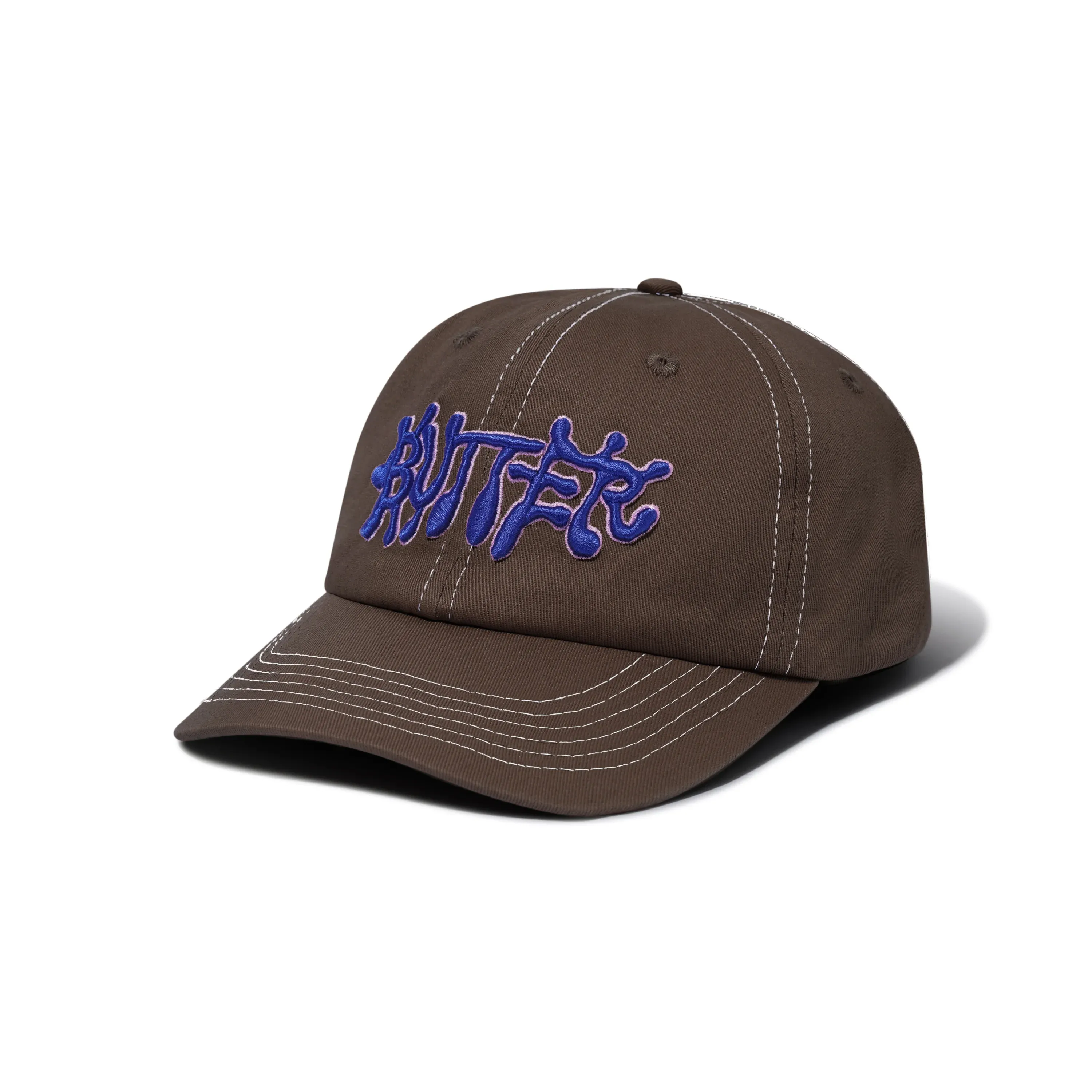 Ink 6 Panel Cap, Dark Brown