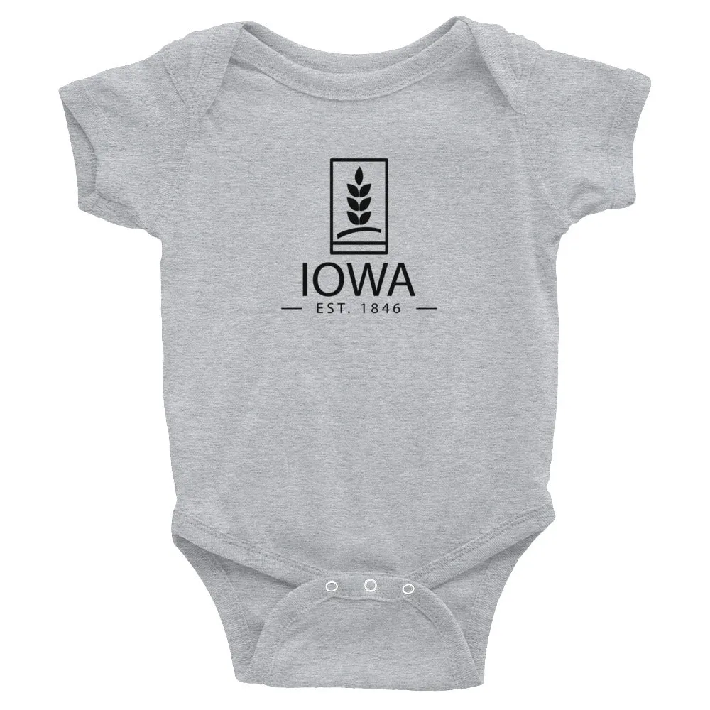 Iowa - Infant Bodysuit - Established