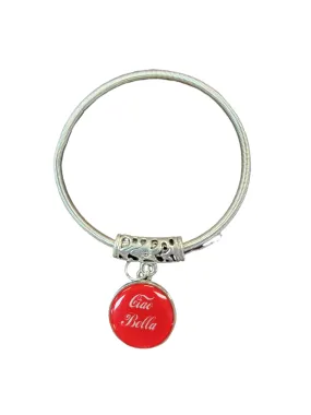 Italian Ciao Bella Stretch Charm Bracelet