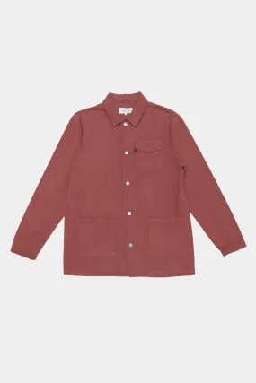 JACKET CANVAS AUBERGINE