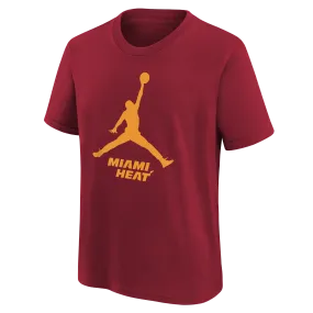 Jordan Brand Miami HEAT Red Youth Tee