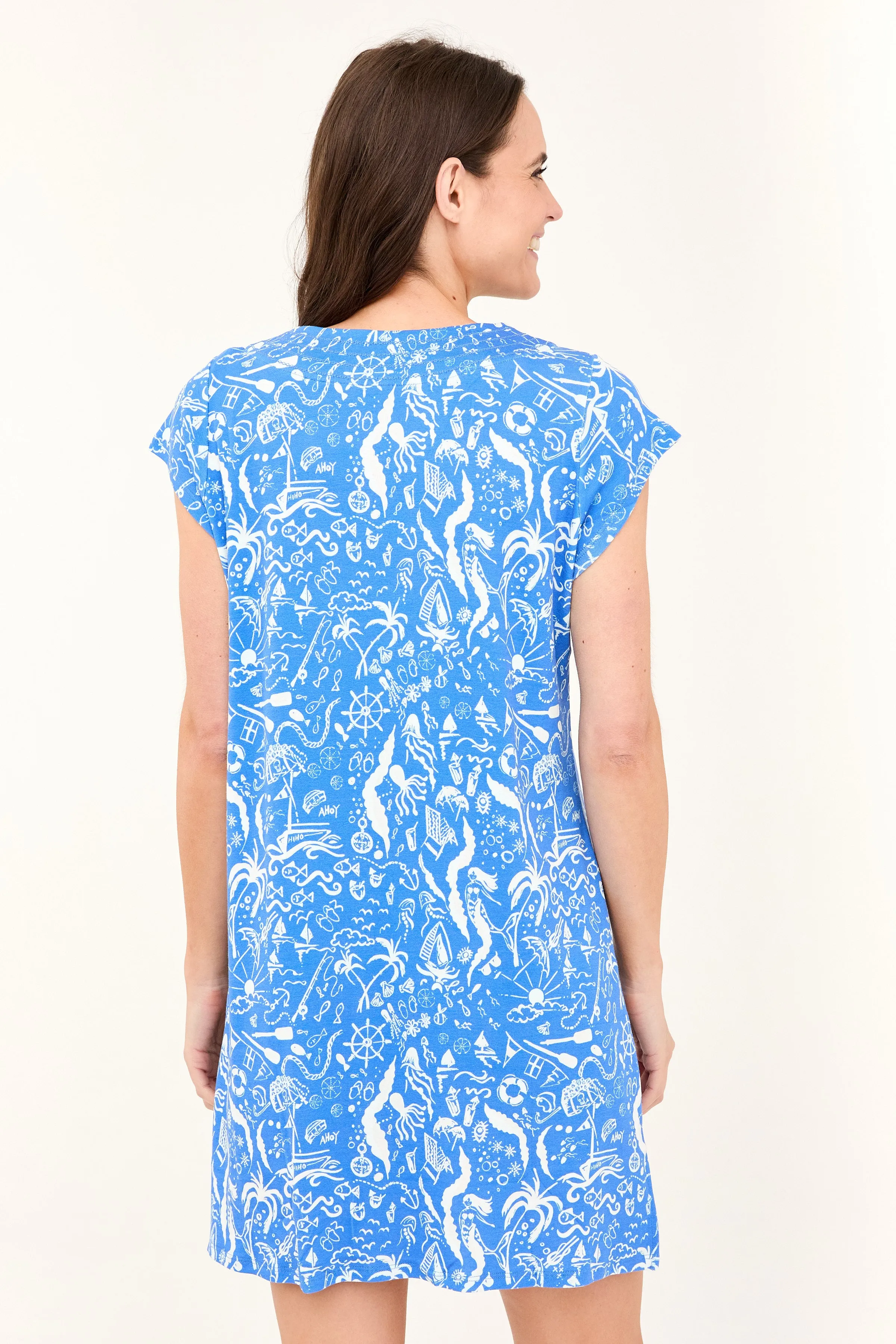 Josie Dress - Surf  Blue Weekend