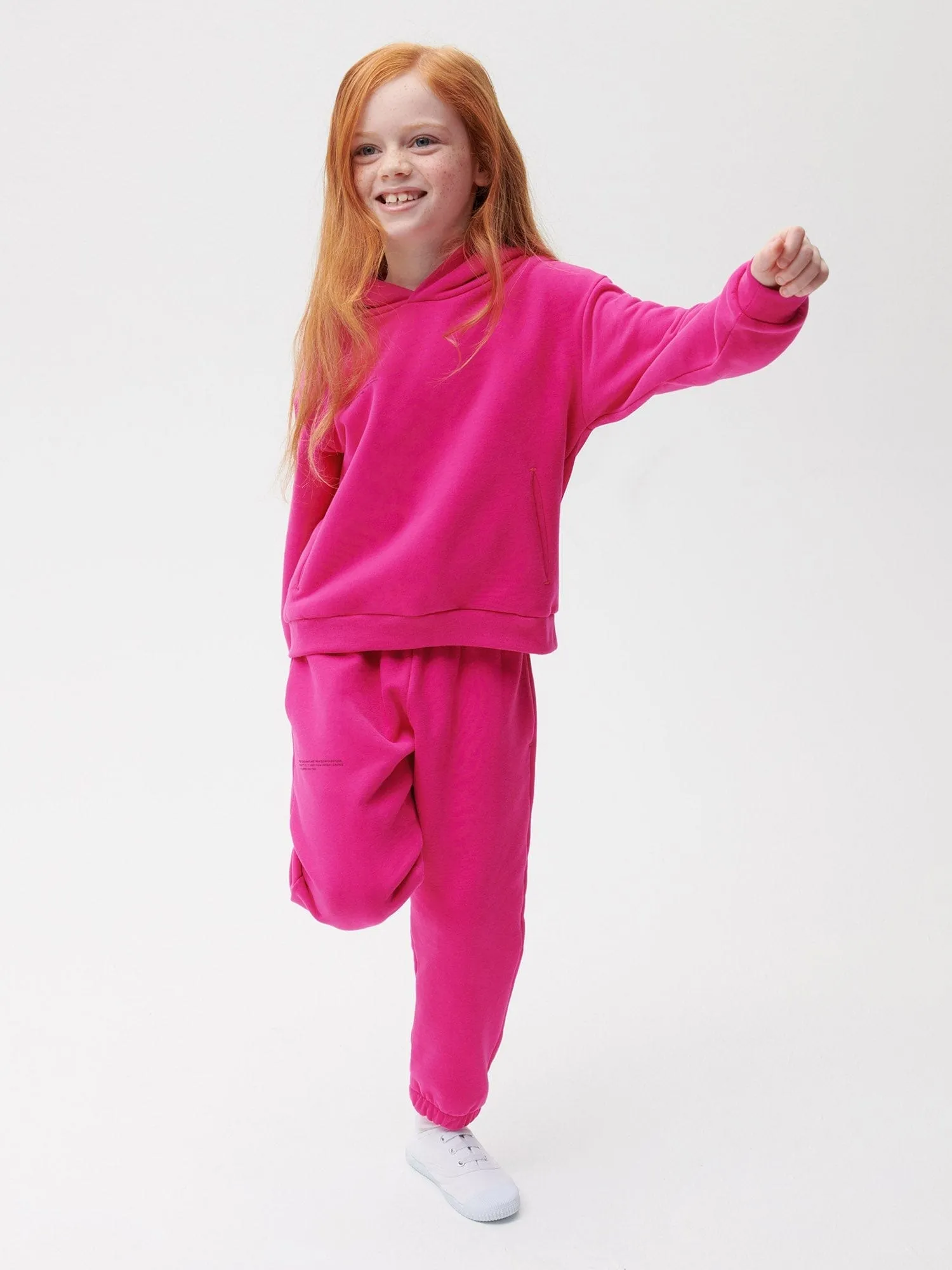 Kids' 365 Midweight Track Pants—foxglove pink