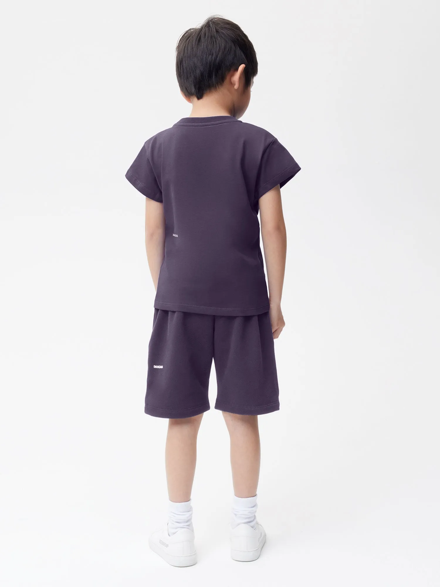 Kids' Fruitful 365 Organic Cotton T-shirt—blackberry purple