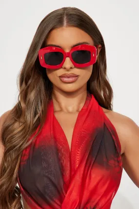 Kiss To My Ex Sunglasses - Red