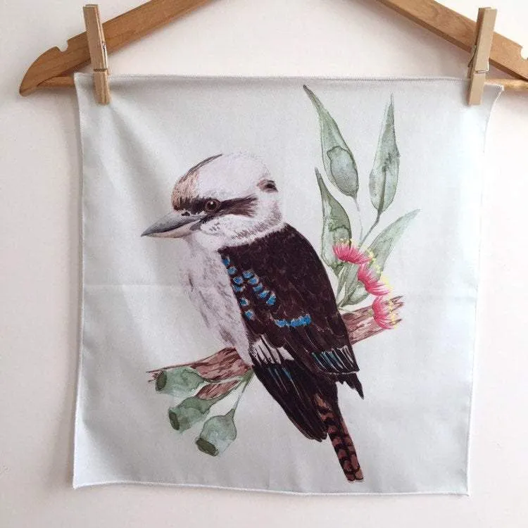 Kookaburra Handkerchief Mint Green