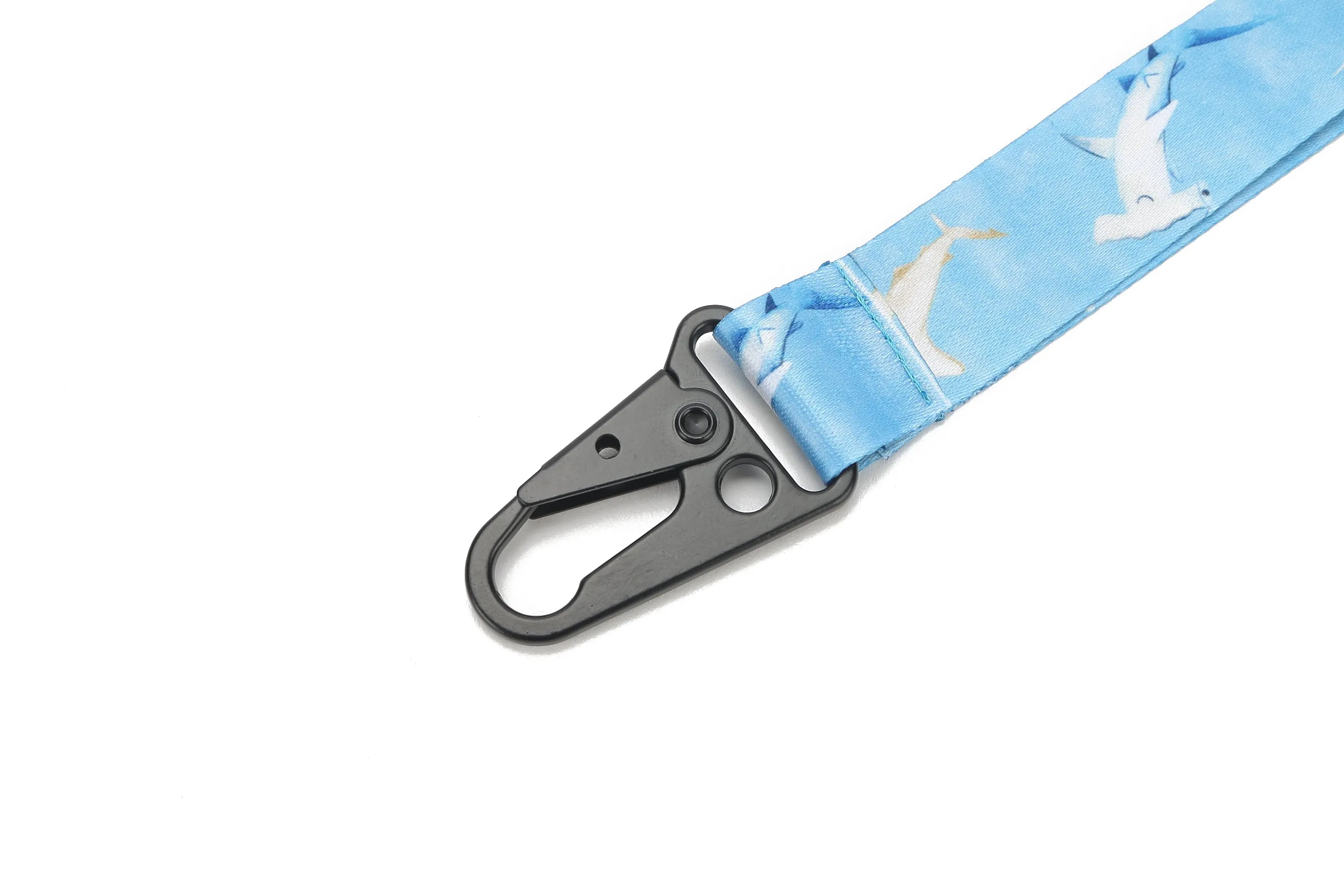 Lanyard Short Happy Sharks Blue