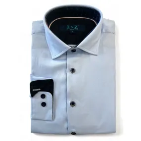 Leo & Zachary Boys Blue Broad Dress Shirt_ 5933