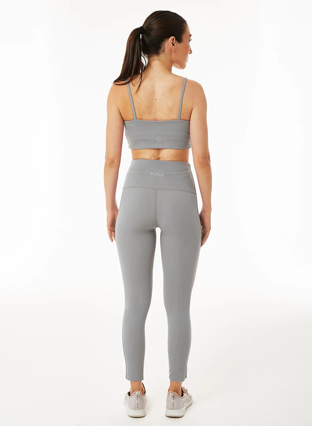 Lily High Waisted Legging - Grey