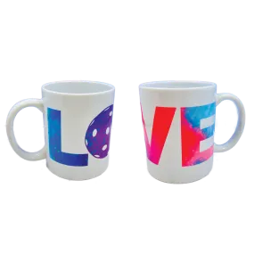 LOVE Pickleball Galactic | Pickleball Coffee Cup | Fun Pickleball Gifts