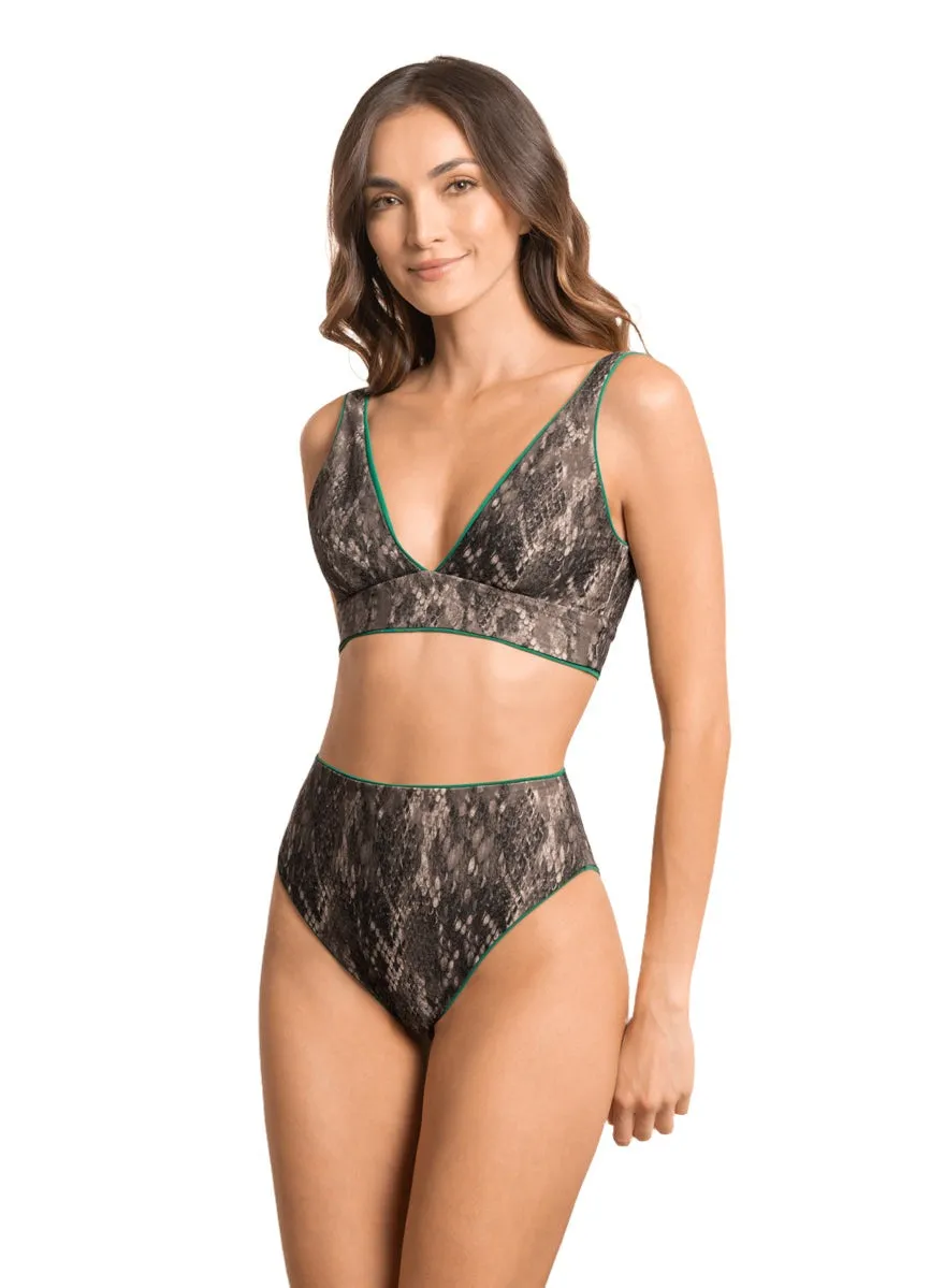 Maaji Forest Betty High Rise/High Leg Bikini Bottom