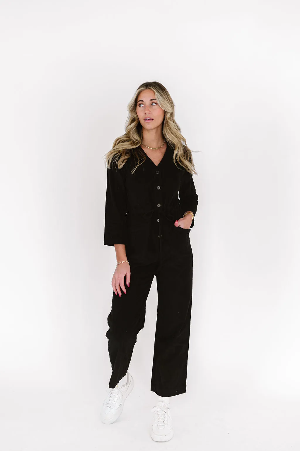 Mavis Jumpsuit in Black