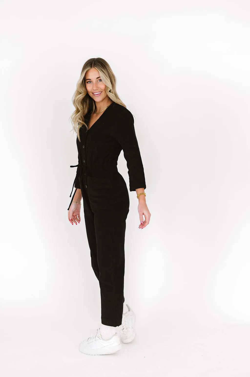 Mavis Jumpsuit in Black