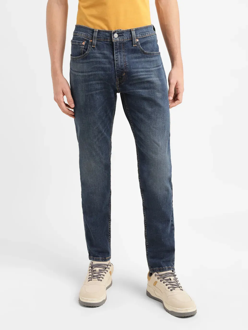 Men's 512 Mid Indigo Slim Tapered Fit Jeans