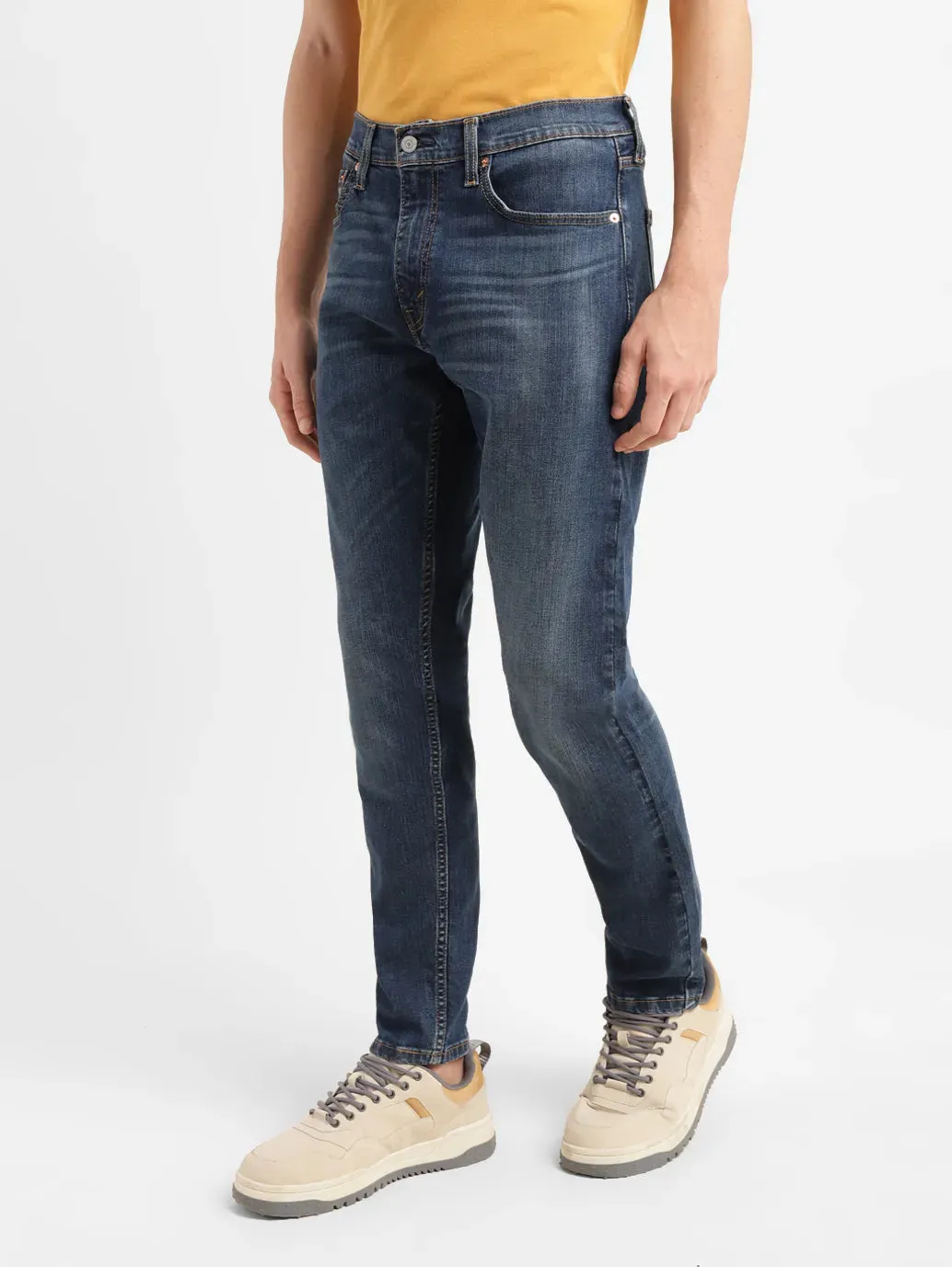 Men's 512 Mid Indigo Slim Tapered Fit Jeans