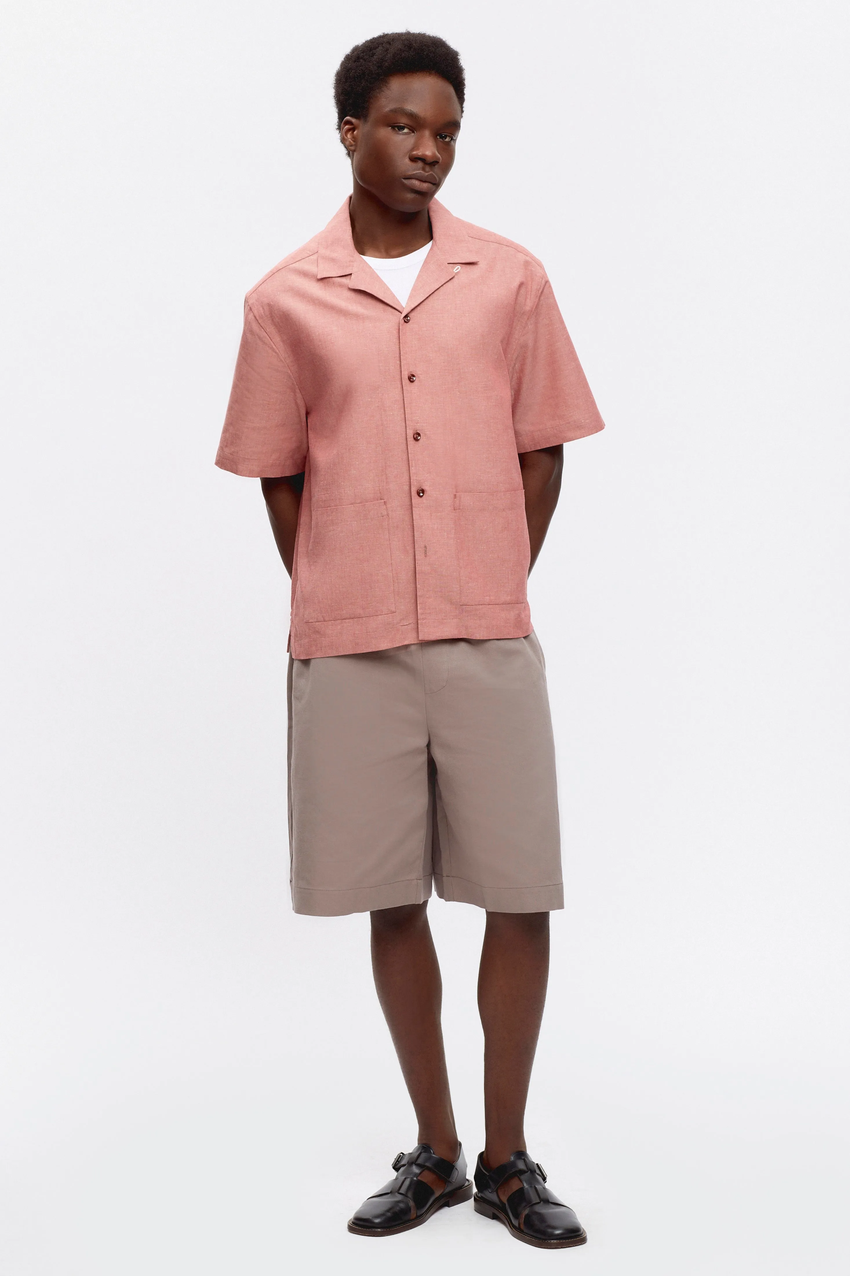 Men’s Linen Laureate Short in Brindle