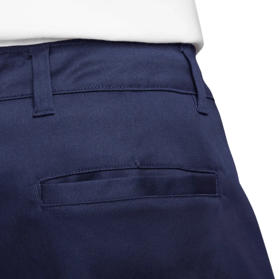 Men's Nike Life El Chino Pants - Midnight Navy/White