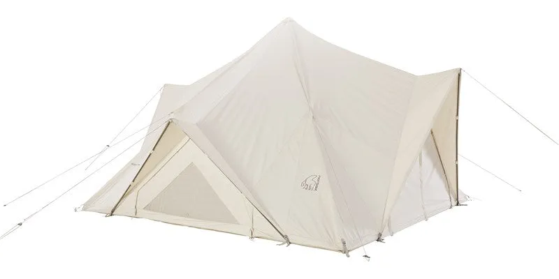 Midgard 20 m² glamping tent - 10 person - Natural