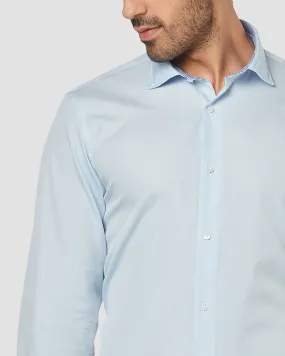 Moonstone Blue Poplin Shirt