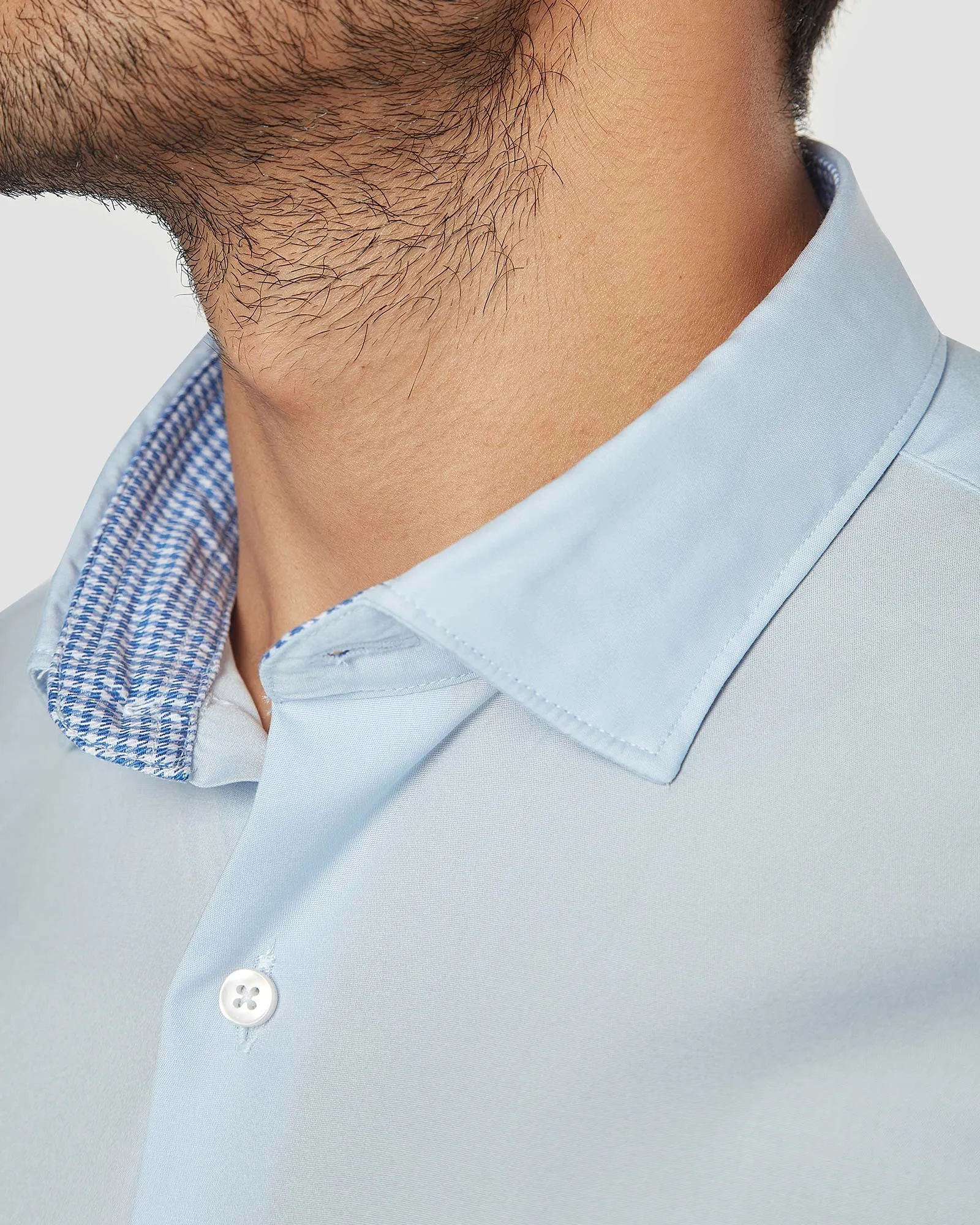 Moonstone Blue Poplin Shirt