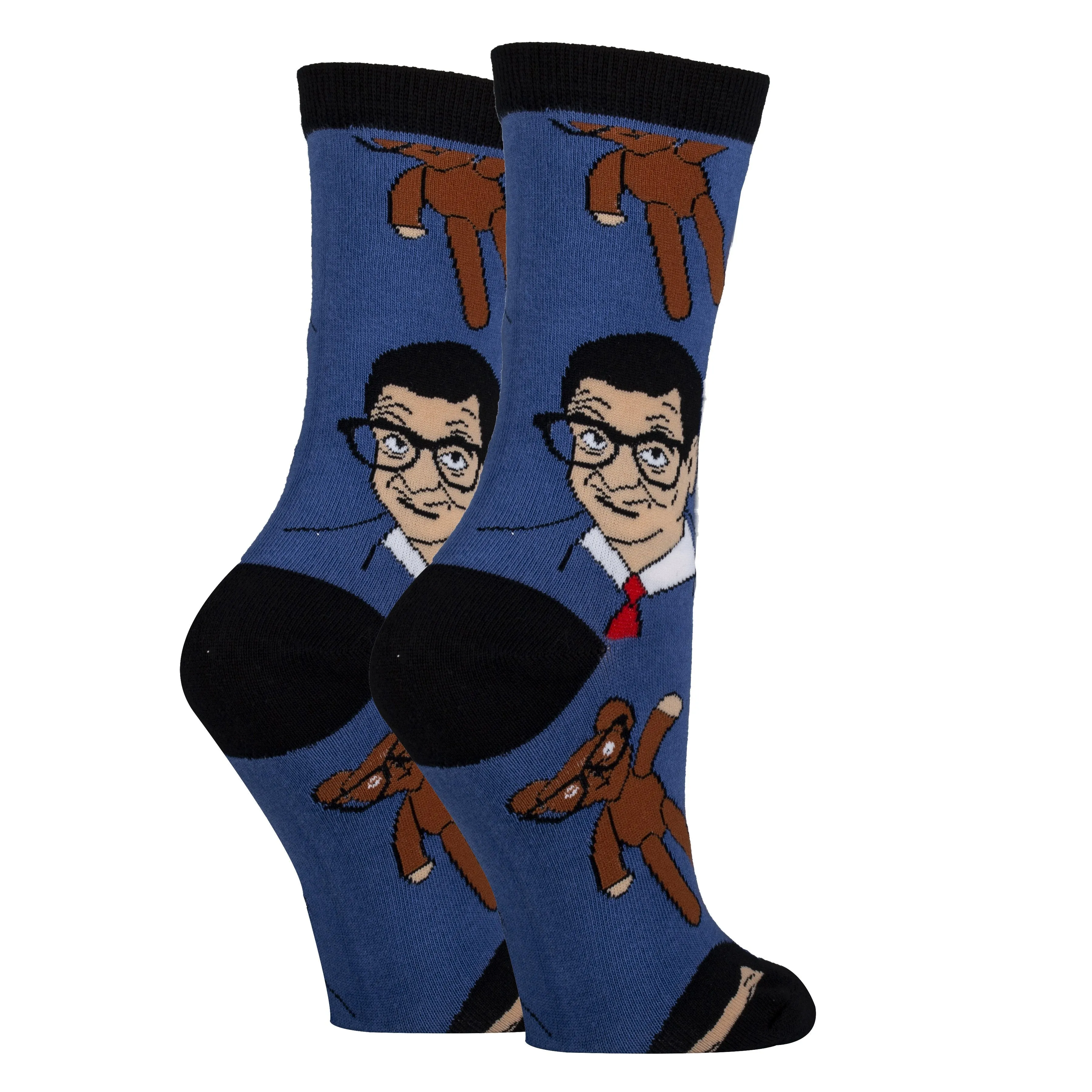 Mr Bean and Teddy Blue Socks