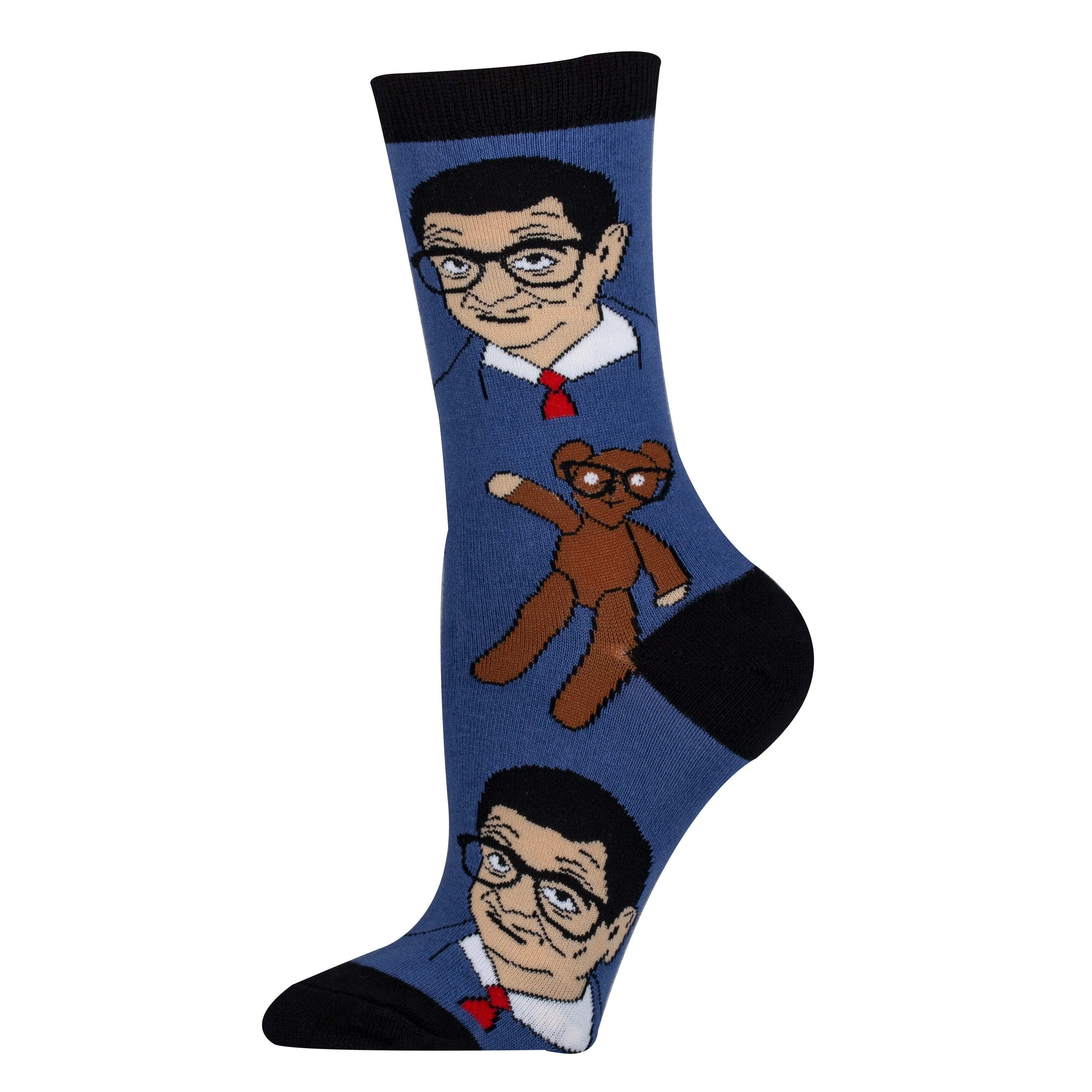 Mr Bean and Teddy Blue Socks