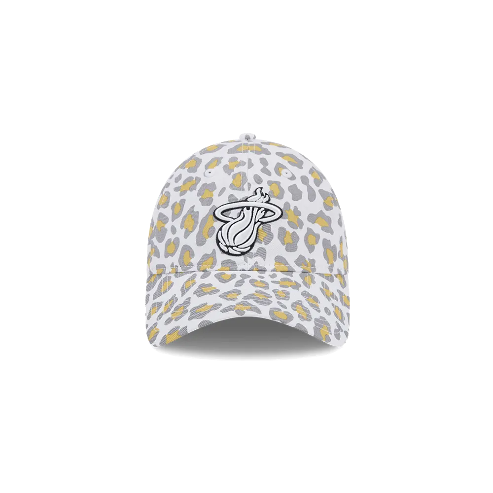 New Era Miami HEAT Court Leopard Women's Hat