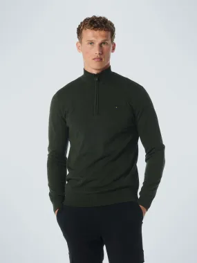 No Excess - Half Zip Pullover - Ocean or Dark Green