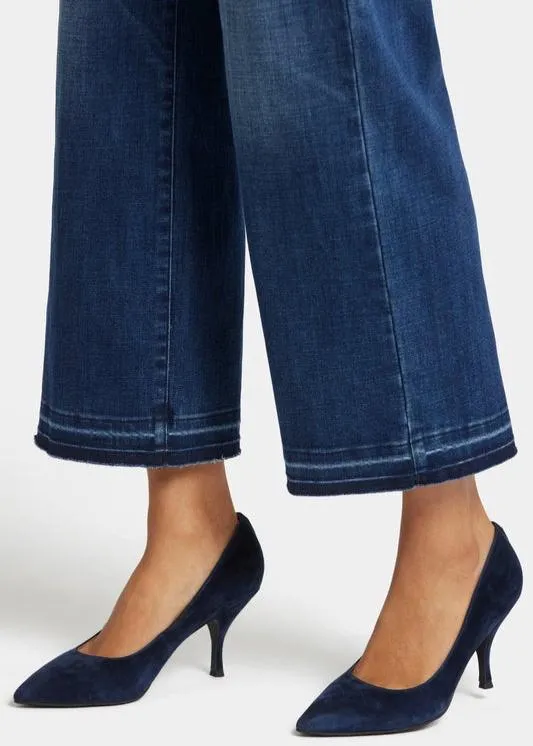 NYDJ - Teresa Wide Leg Ankle Jeans - Moonlight