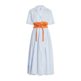 Obi Belted Shirtdress