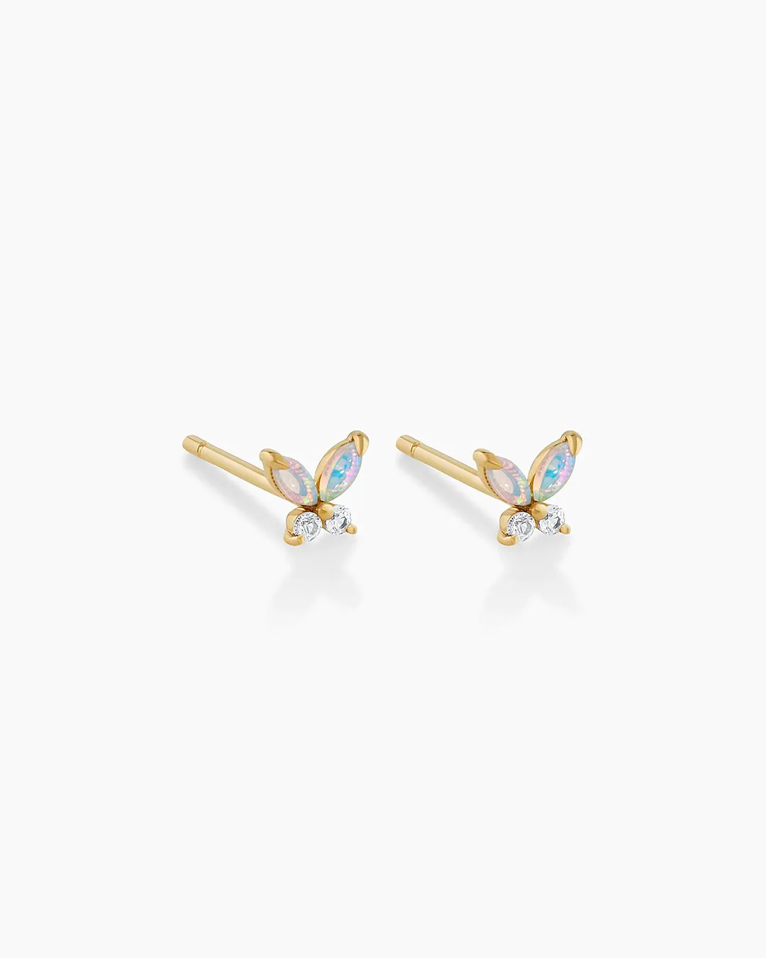 Opal Butterfly Studs